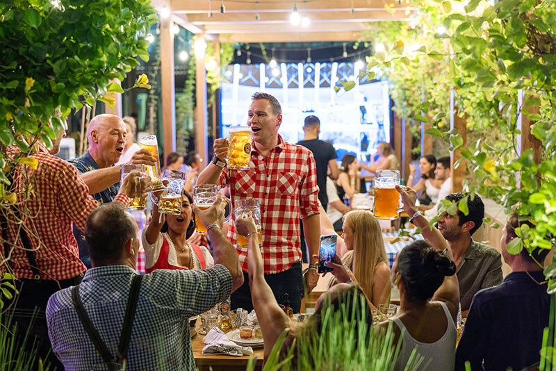 Saturday Brunch at Ernst Biergarten
