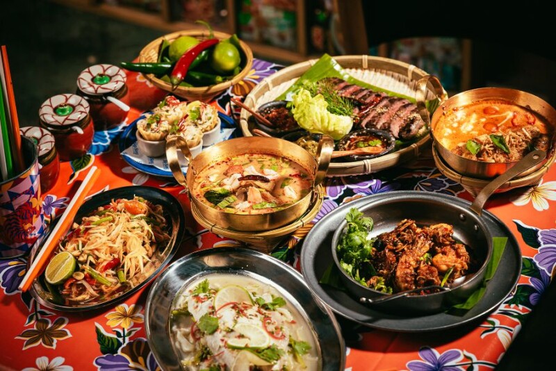 Thai Block Brunch Party at Sip Song Dubai