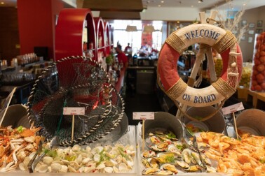 Indoor Summer Brunch at Rosso Bar, Enoteca and Ristorante