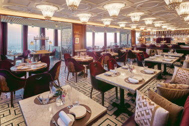 Night Brunch on Top of the World at Atmosphere